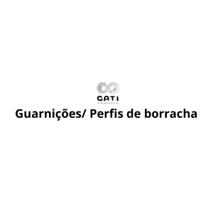 Guarnições/Perfis de borracha